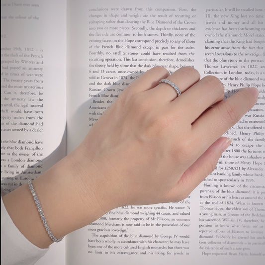2.00 carat Tennis diamond bracelet 兩卡鑽石白金手鏈