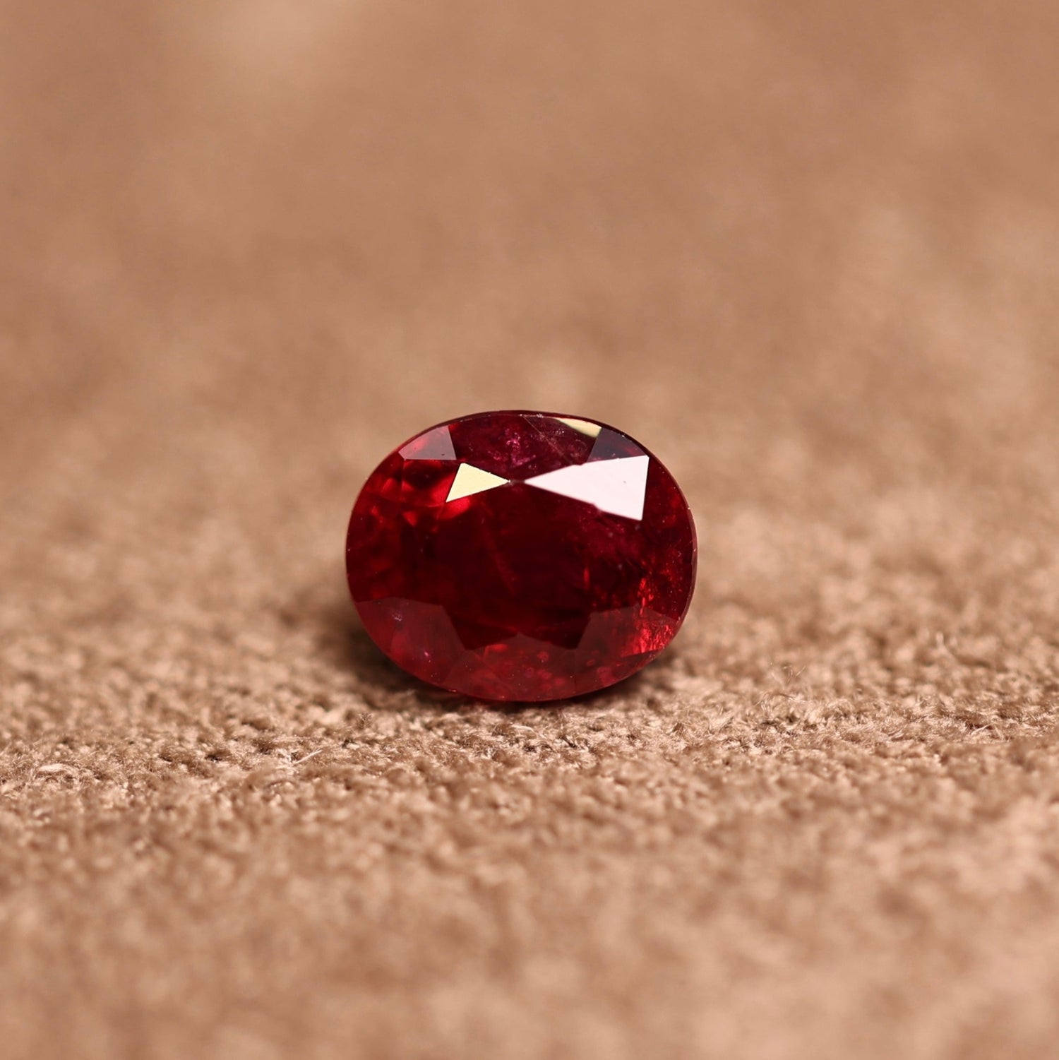 1.31ct Heated Ruby Oval 7x5 Media 1 of 3
