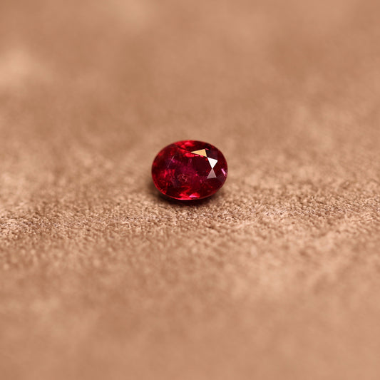 1.35ct Heated Ruby Oval 7x5