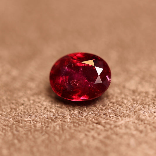 1.35ct Heated Ruby Oval 7x5